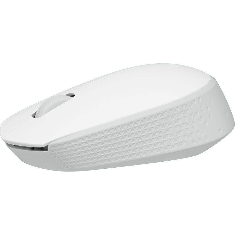 Alt View 7. Logitech - Logitech M170 Mouse - Optical - Wireless - Radio Frequency - 2.40 GHz - Off White - USB - Symmetrical - Off White.