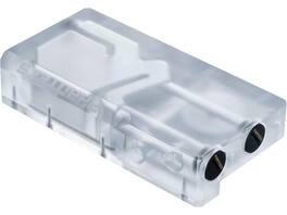 Phanteks - Glacier R160C PH-R160C_02 Reservoir with DDC Pump, Acrylic Backplate, RGB Lighting - Transparent