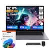 16" IPS 1920x1200 Copilot PC A Backlit Keyboard WiFi 6E Intel Core Ultra 7 Fingerprint Reader 16GB RAM 1TB SSD 1TB Docking Samsung Microsoft Windows 11 Pro