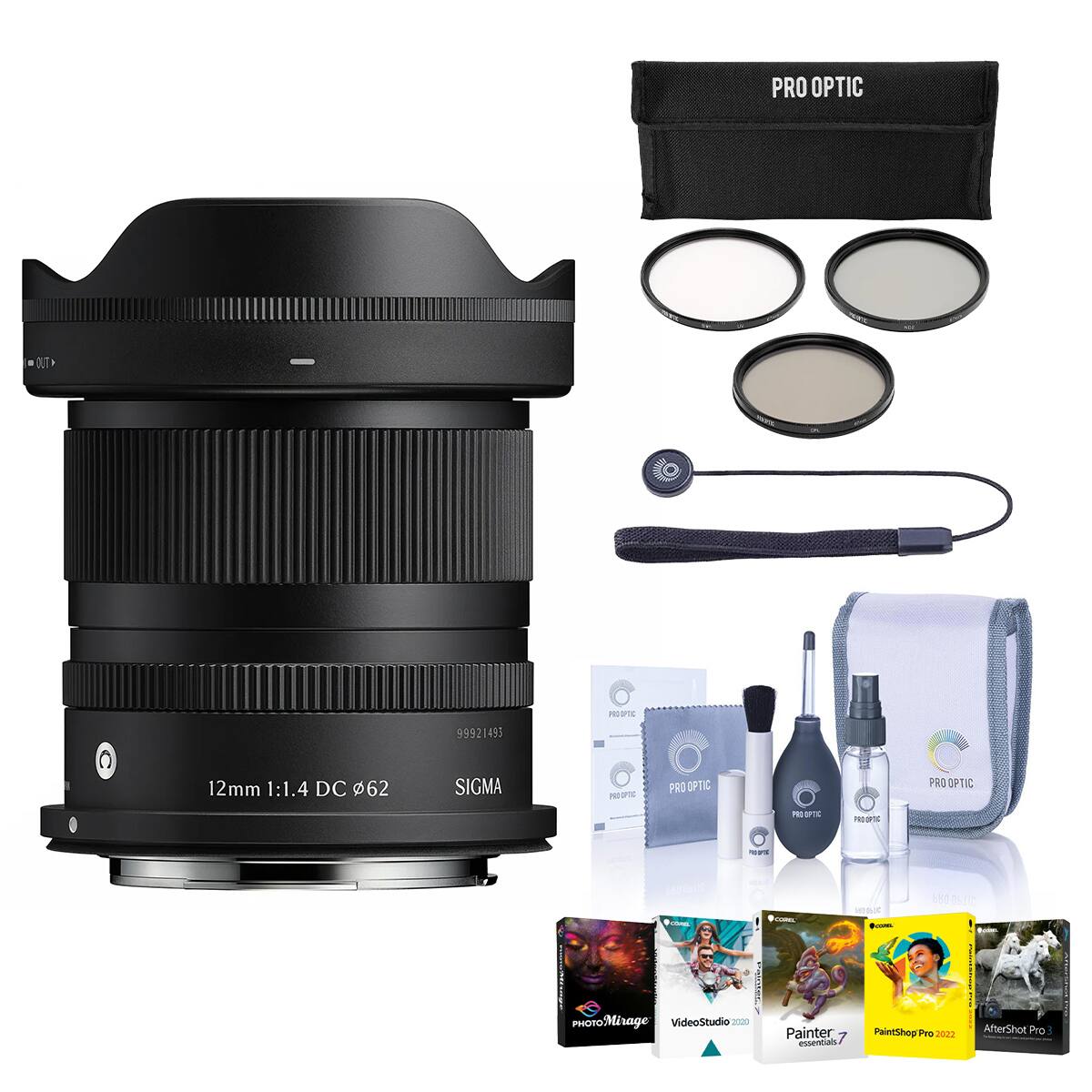 PRO OPTIC  
99921495  
PROOPTIC  
12mm 1:1.4 DC 62  
SIGMA  
PROUITIC  
PRO OPTIC  
PRO OP OPTIC  
PROOPTIC  
PRODOTIC  
POTAEL  
covers,  
PHONoMirage VideoStudio 2020  
Painter essentials./  
PaintShop Pro 2022  
AfterShot Pro