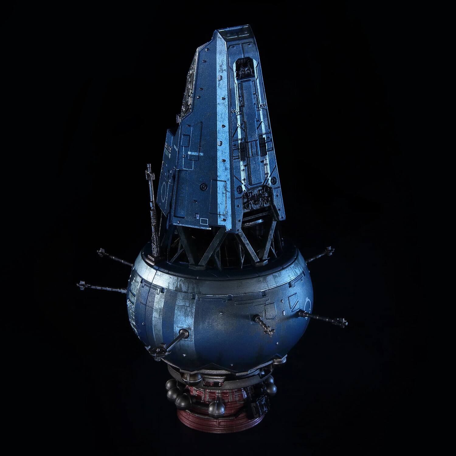 Alt View 4. PopMarket - The Expanse - Epstein Yacht Die-Cast 8.5" Ship   - COLLECTIBLES - Multicolor.