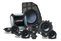 Alpine - 13-Speaker Complete Sound System Upgrade for 2022-2023 Tesla Model Y - Black - Front_Zoom