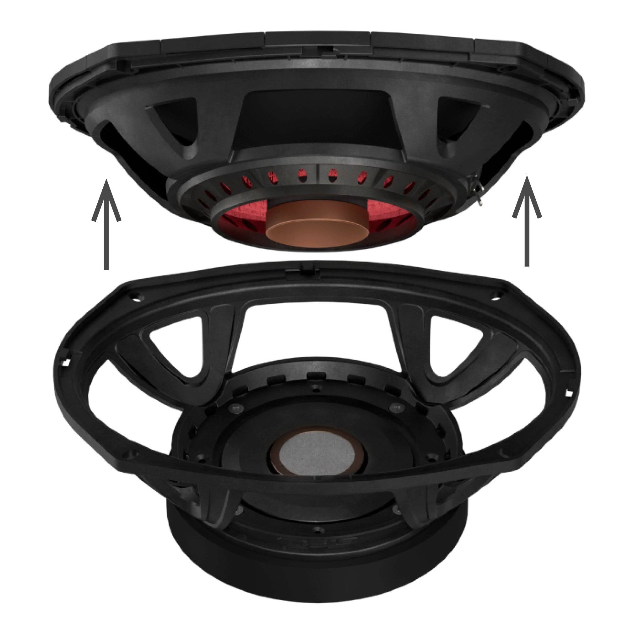 Alt View 3. DS18 Audio - PROJECT360 6x9" Loudspeaker, 300W RMS 4-Ohm.