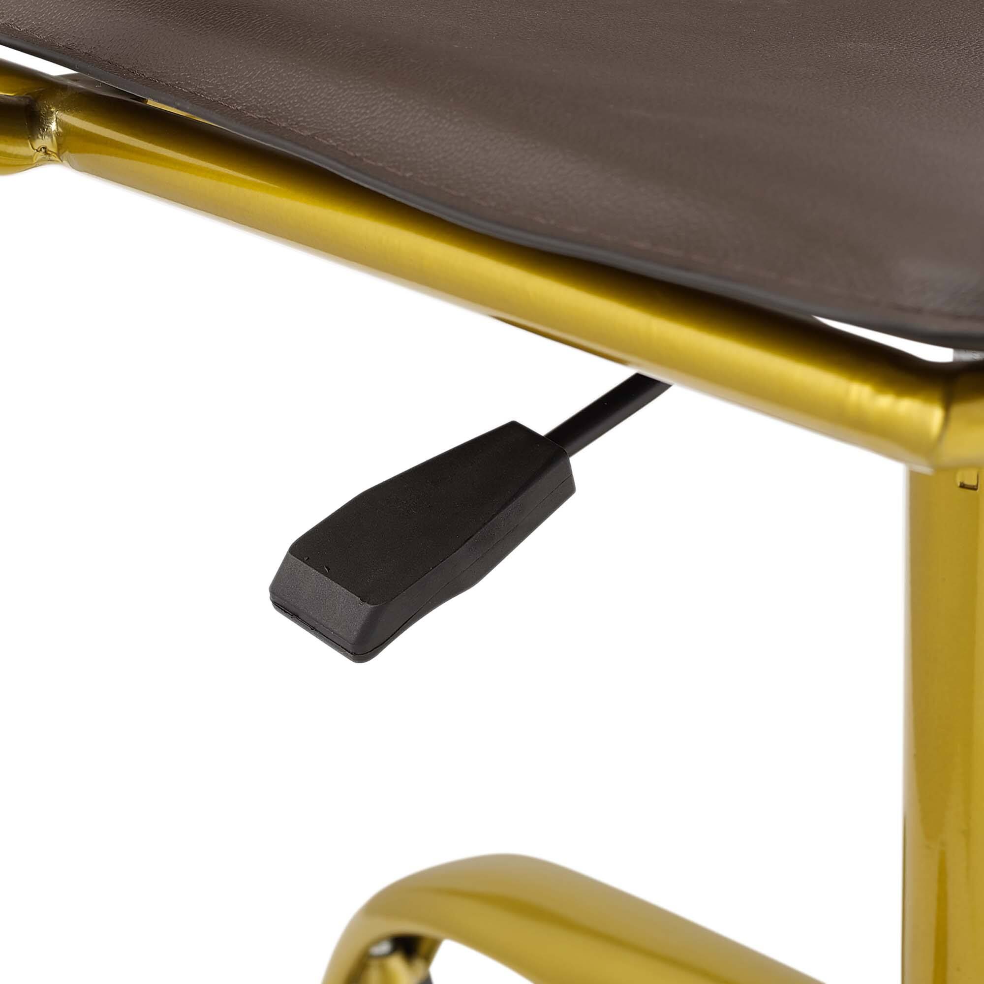 Alt View 4. Modway - Fuse Faux Leather Office Chair by Modway - Brown.
