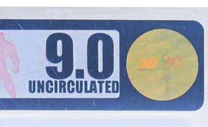 9.0 UNCIRCULATED