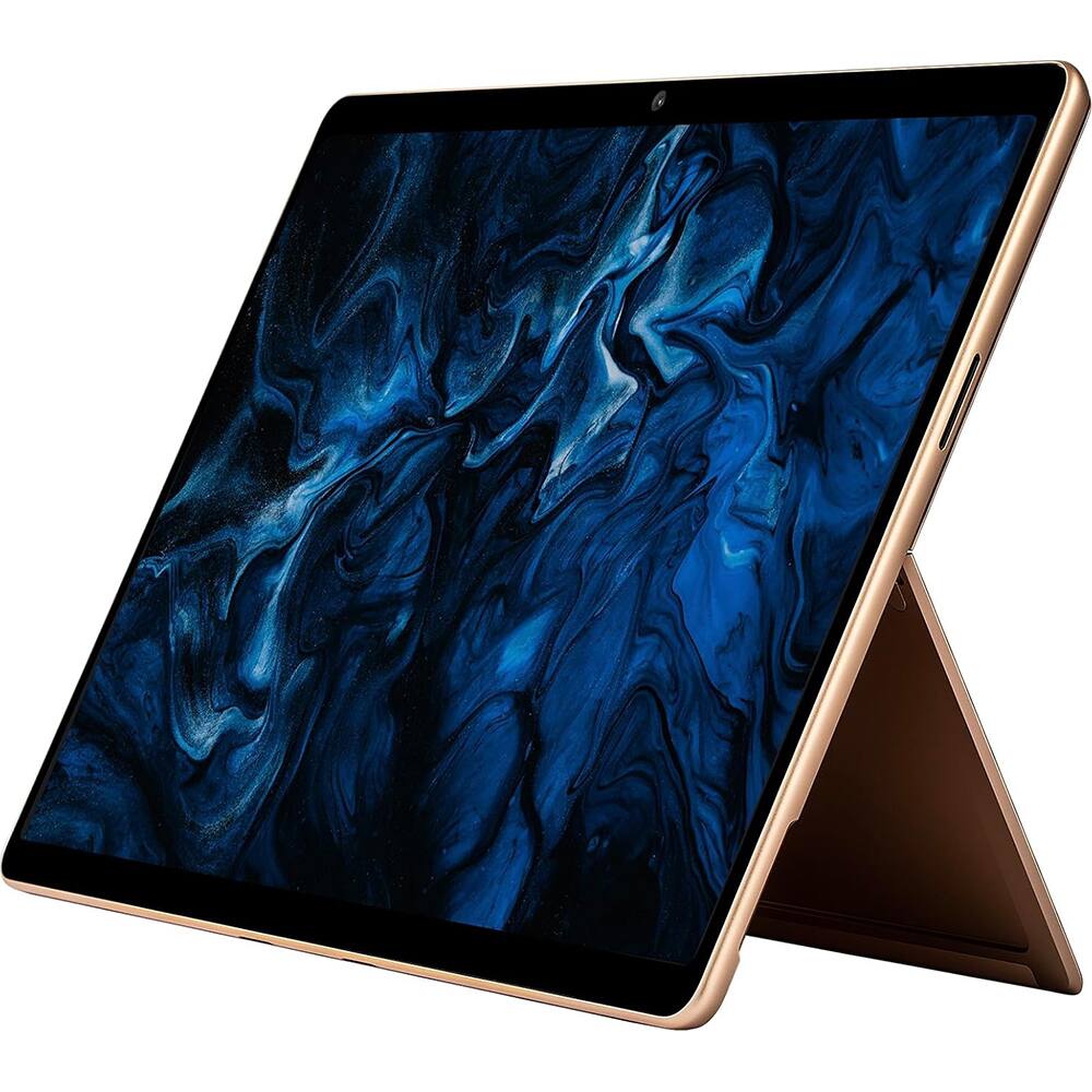 Front. Microsoft - 13" Surface Pro 11 Snapdragon X Elite OLED Tablet IY4-00013 - Dune.