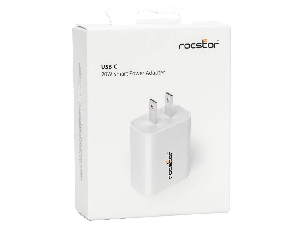 rocstor USB-C 20W Smart Power Adapter