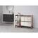Angle. TRINITY - 3-Bag Laundry Station w/ Wheels Bronze - Bronze.