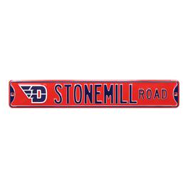 Authentic Street Signs - Dayton Flyers 6'' x 36'' Steel Street Sign - Multicolor