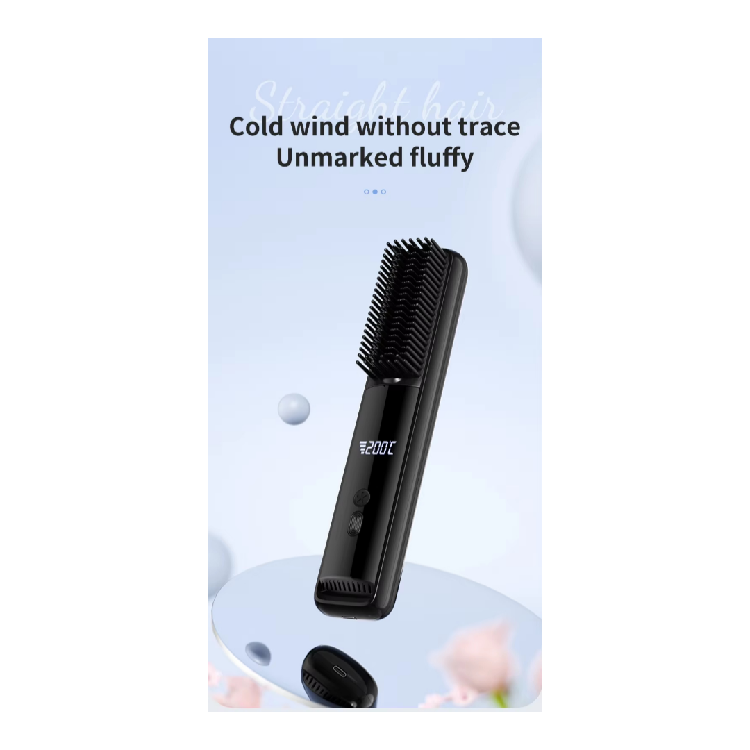 Straight hair  
Cold wind without trace  
Unmarked fluffy  
200°C