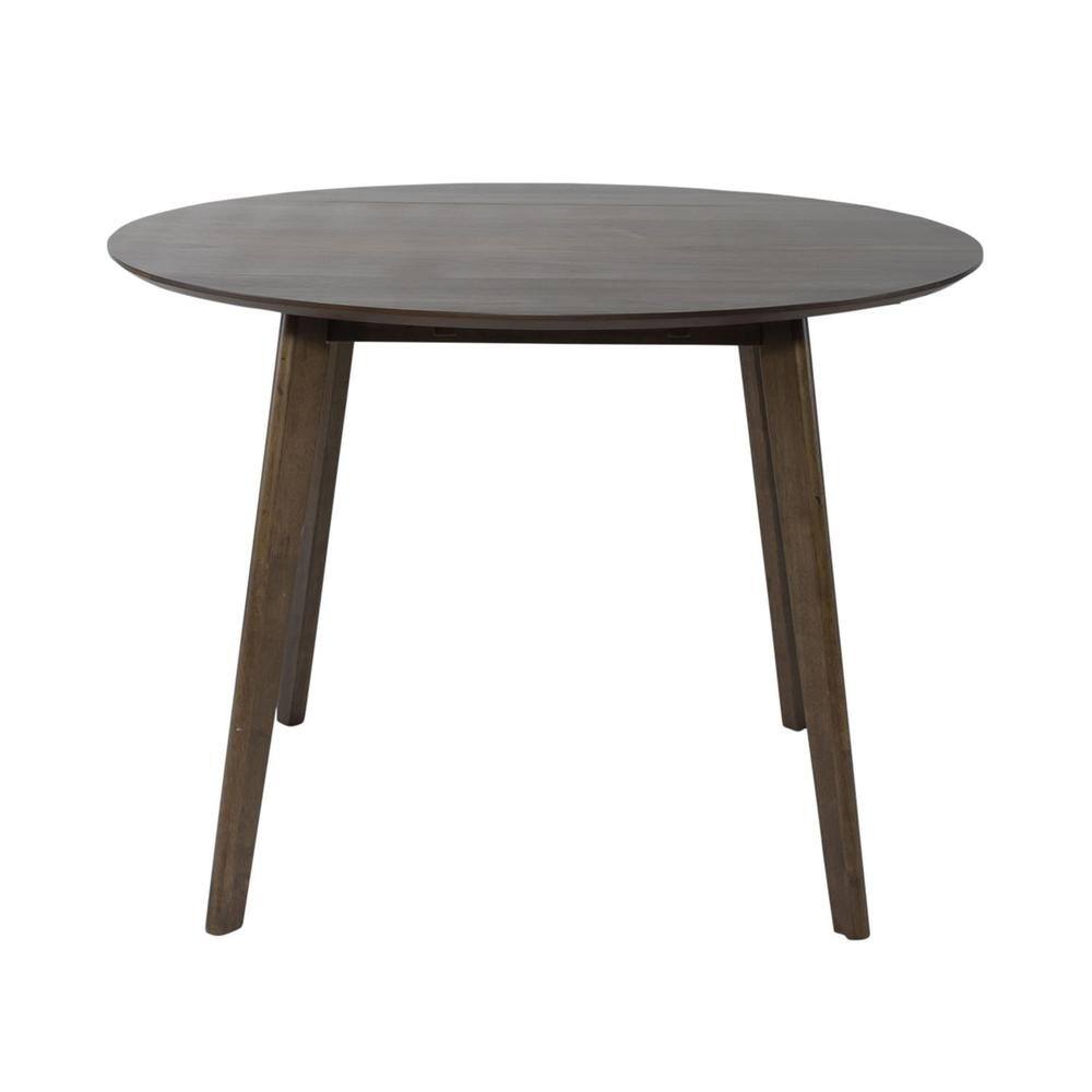 Alt View 1. Liberty Furniture Industries - Space Savers Drop Leaf Table in Satin Walnut - Brown.