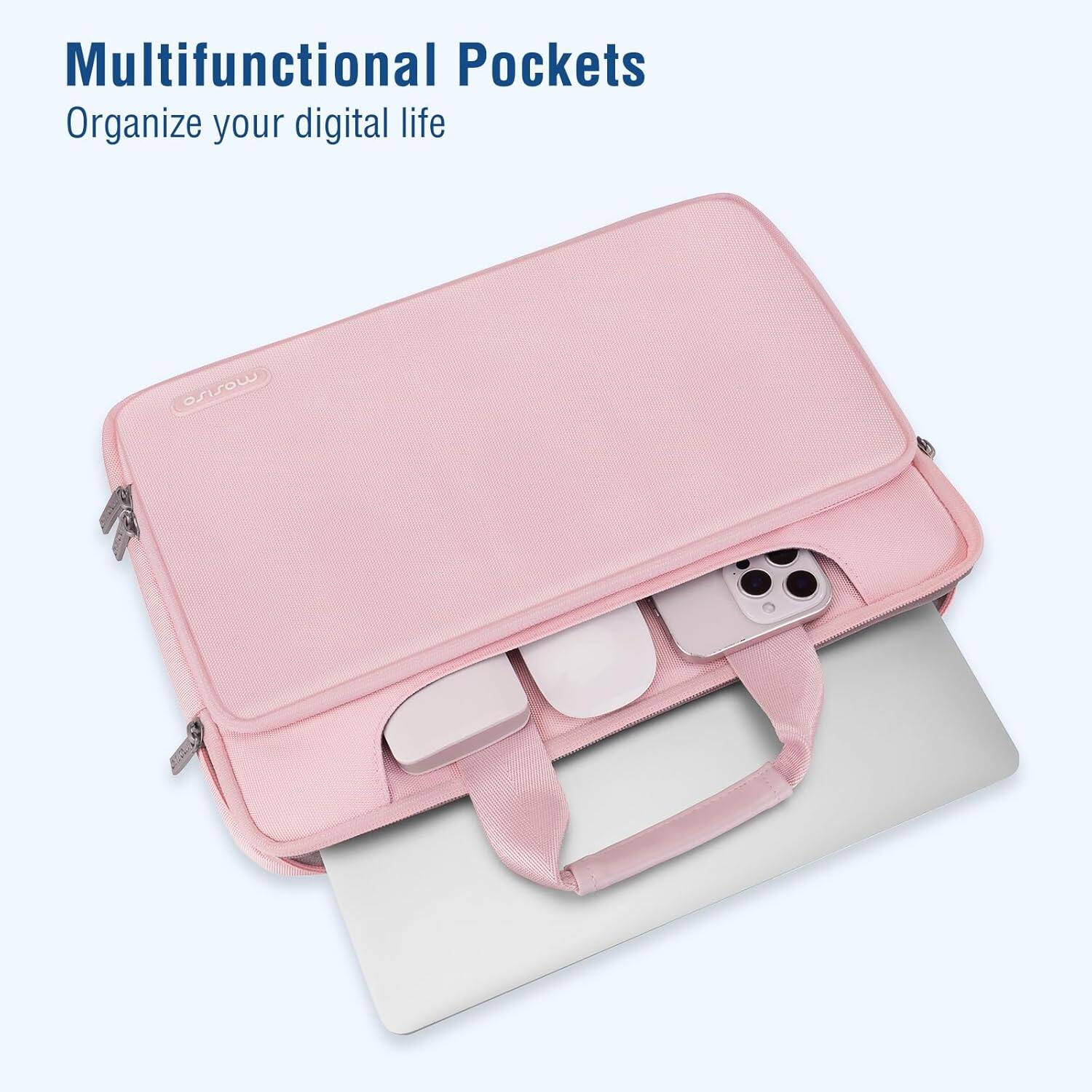 Multifunctional Pockets  
Organize your digital life