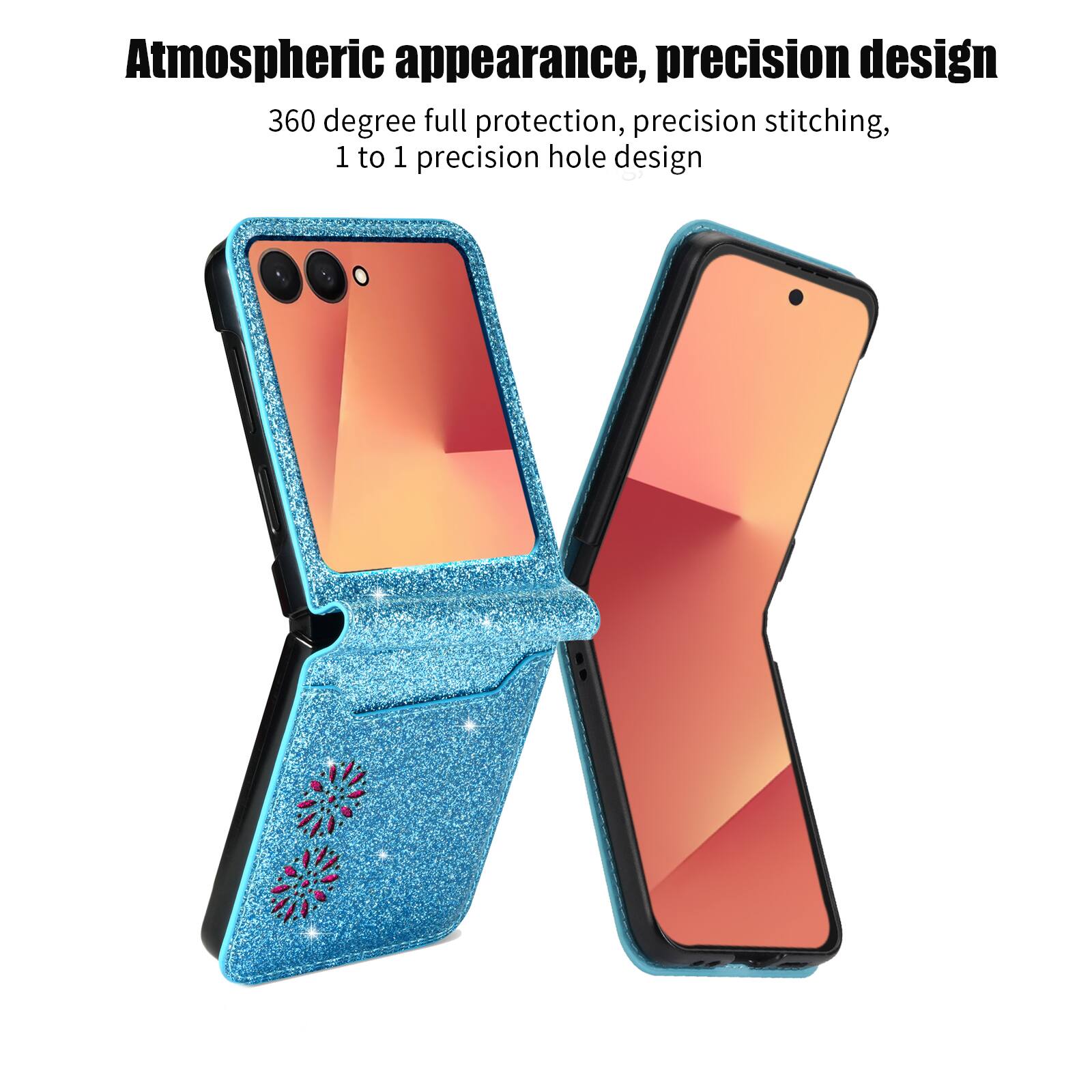 Atmospheric appearance, precision design  
360 degree full protection, precision stitching,  
1 to 1 precision hole design