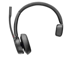 HP - Poly Voyager 4310-M Microsoft Teams Certified USB-A Headset - Black