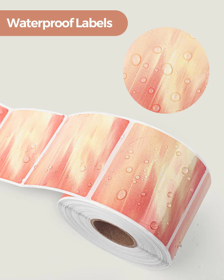 MUNBYN 2 Inch Round Thermal Labels Orange ITL-RO-22-AR-OR - Best Buy