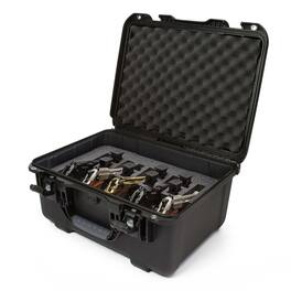 NANUK - 933 Waterproof 5Up Pistol Case with Lid Organizer - Black