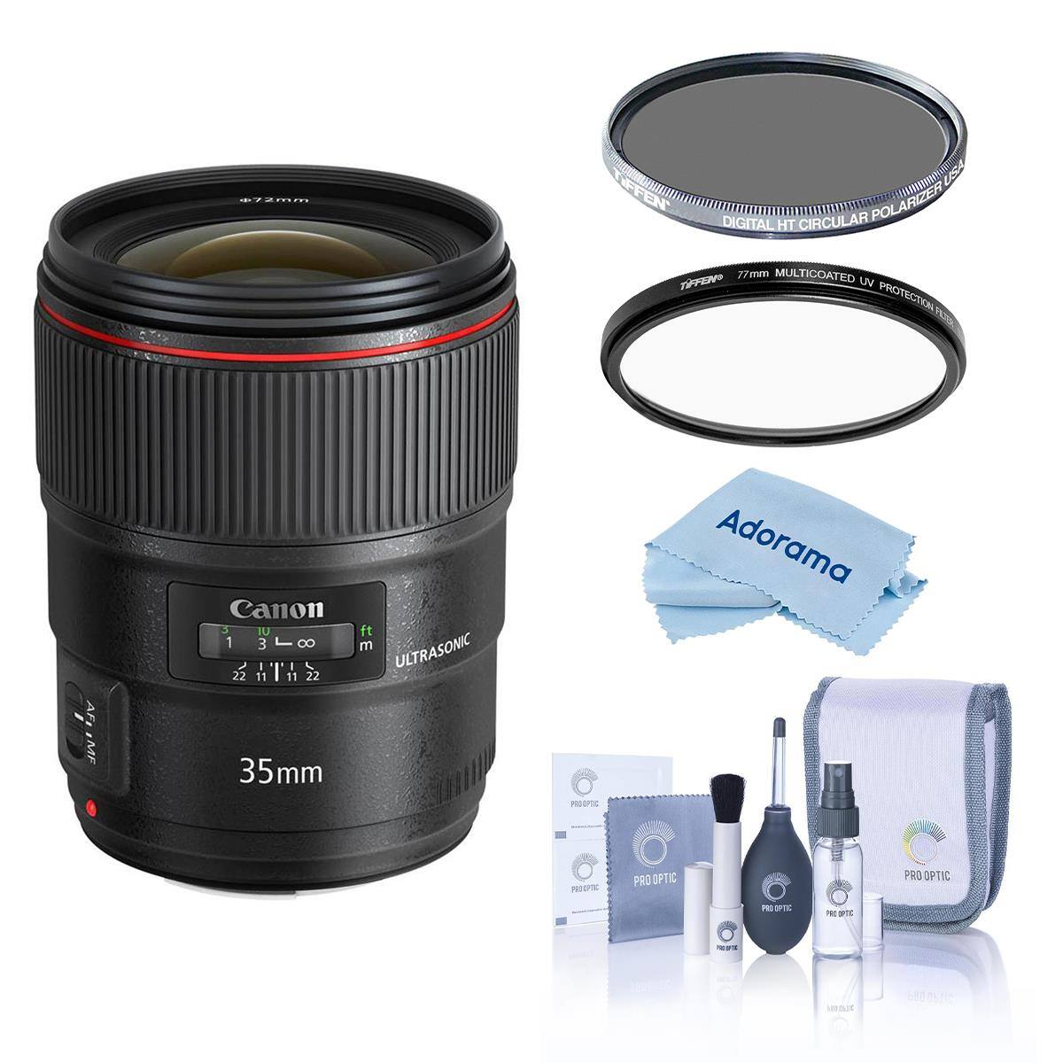 @72mm  
FEN POLARIZER DIGITAL HT CIRCULAR 77mm MULTICOATED TIFFENO VU PROTECTION  
AFI IMF  
Canon 5 IU 1 3 8 21415 22 11 11 22 35mm  
ft m ULTRASONIC  
Adorama  
PRO OPTIC  
PRO OPTIC  
PRO OPTIC