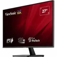 ViewSonic - 27" IPS LED FHD 120Hz Monitor (VGA, HDMI) - Black - Front_Zoom
