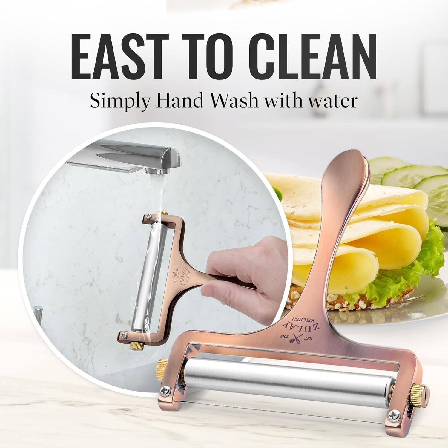 EAST TO CLEAN Simply Hand Wash with water 1 x ZULAY 5 KITCHEN ZULAP x EST