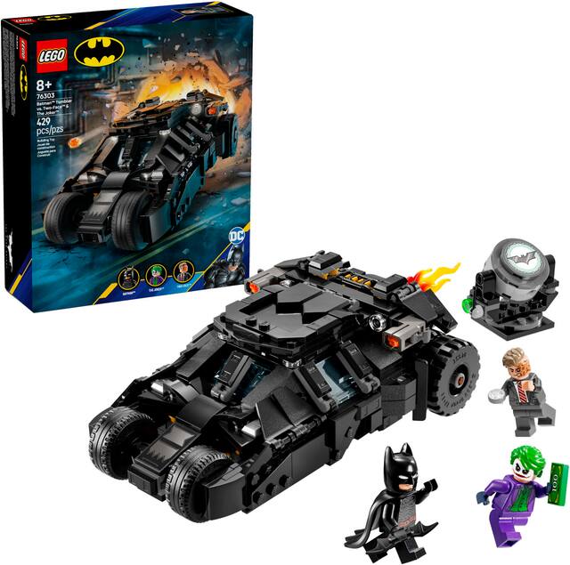 LEGO - DC Batman Tumbler vs. Two-Face & The Joker Toy Building Set 76303