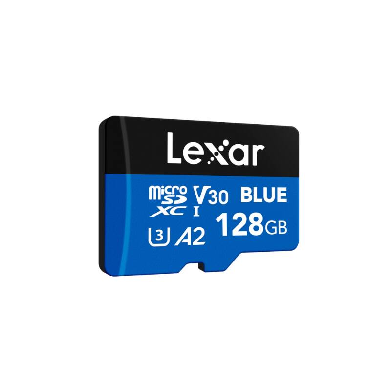 Lexar MicroSD V30 BLUE XC I 128GB A2
