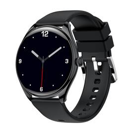SKRAN - Smart Watch - Watch with Bluetooth Calling, Heart Rate Monitoring,Voice Assistant, and Sports Features - Silicone - Black - (2026)