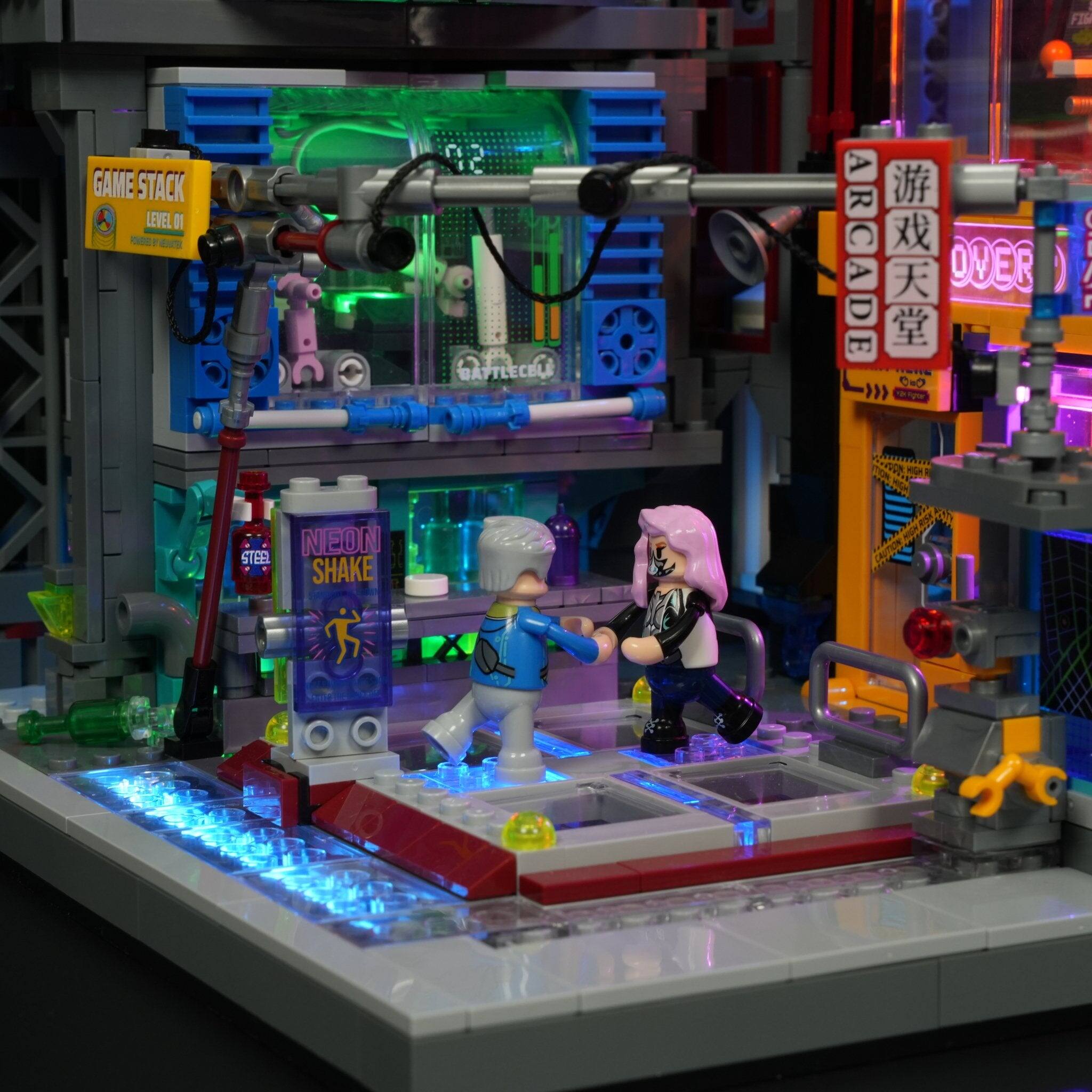 GAME STACK LEVEL 01
STEEL NEON SHAKE
BATTLECELL
ARCADE
Coo
N E i
FIG Flavora