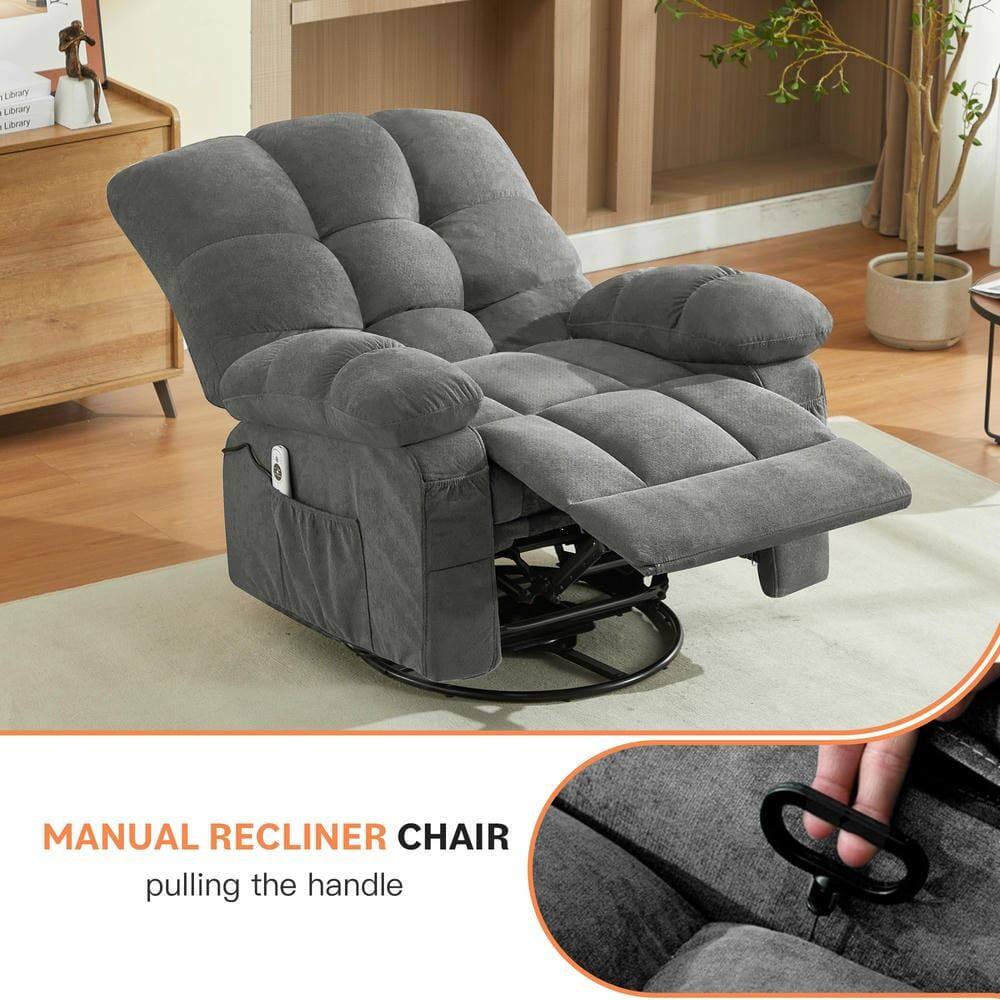 MANUAL RECLINER CHAIR  
pulling the handle