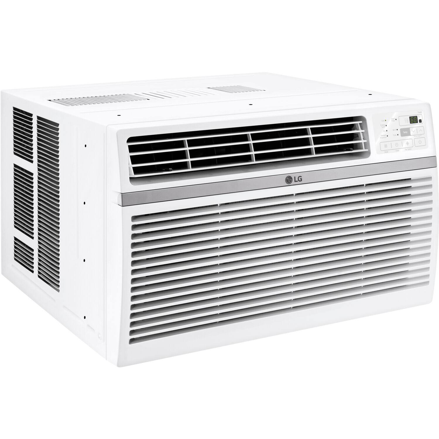Alt View 14. LG - 18,000 BTU 230V Window Air Conditioner - White.