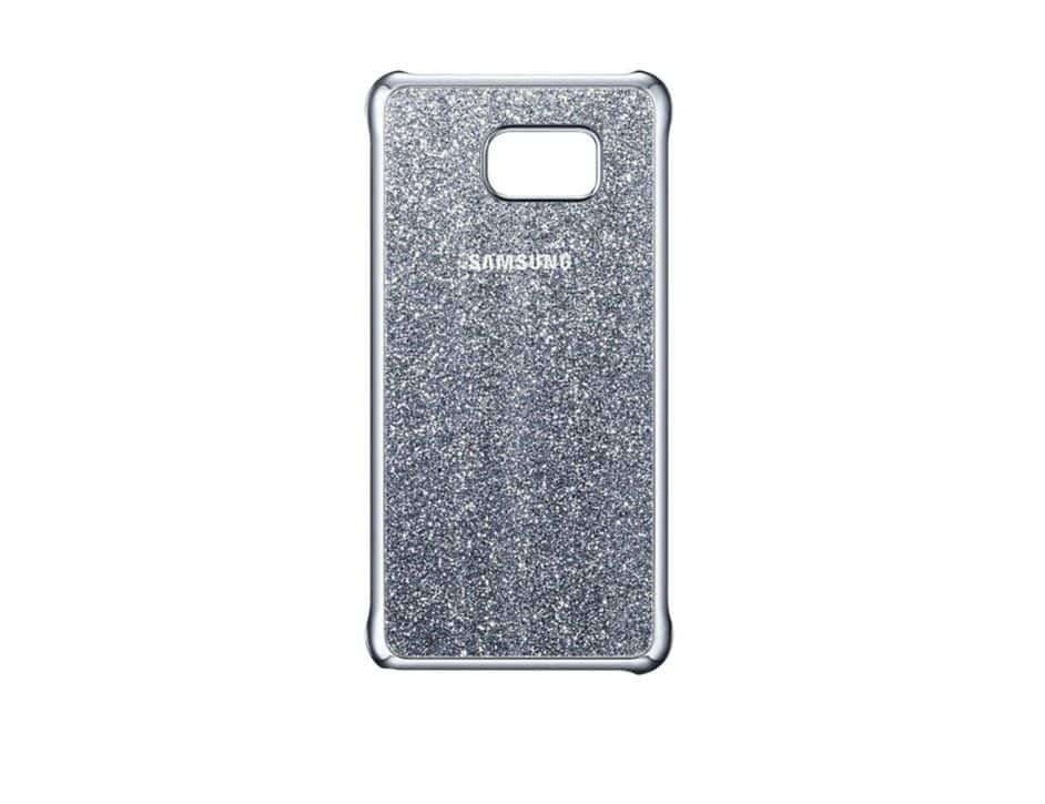 Samsung - Galaxy Note5 Glitter Cover I Color: - Silver