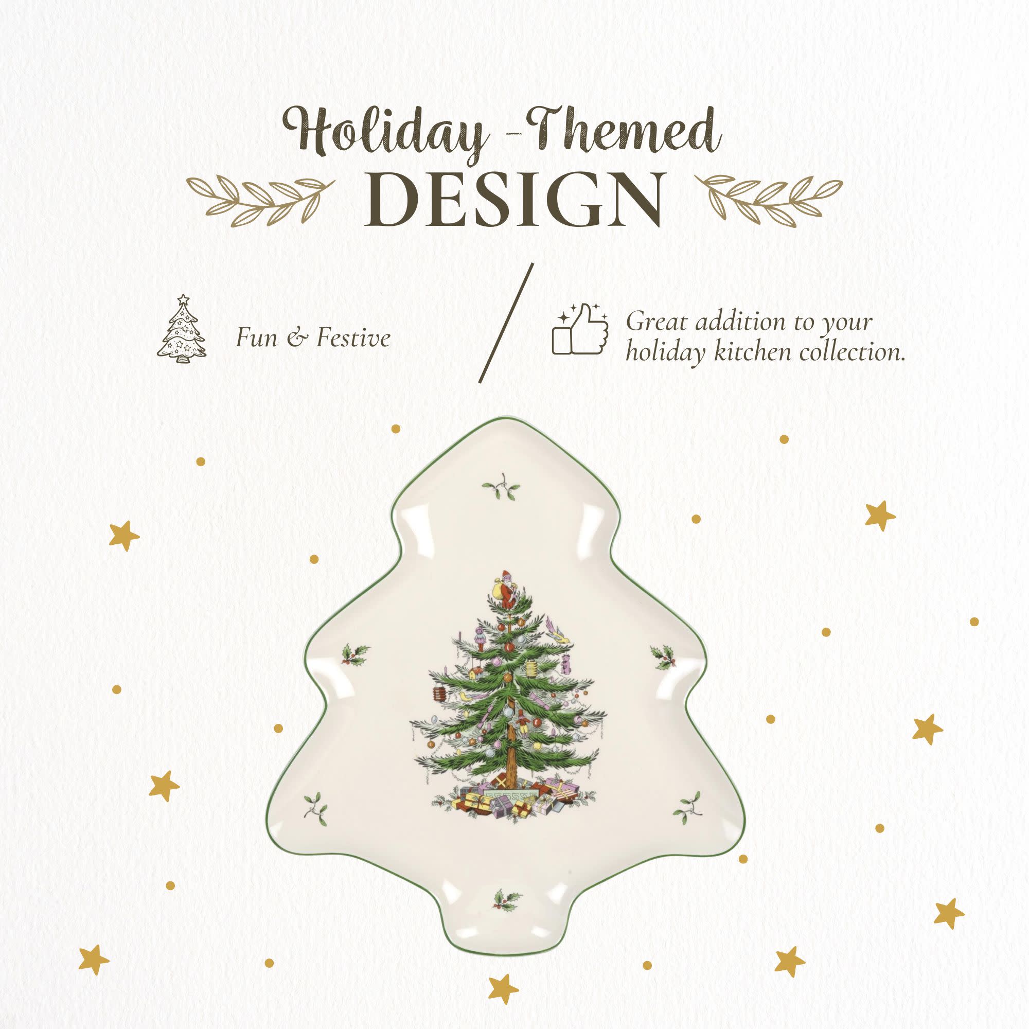 Holiday-Themed DESIGN  
Fun & Festive  
Great addition to your holiday kitchen collection.