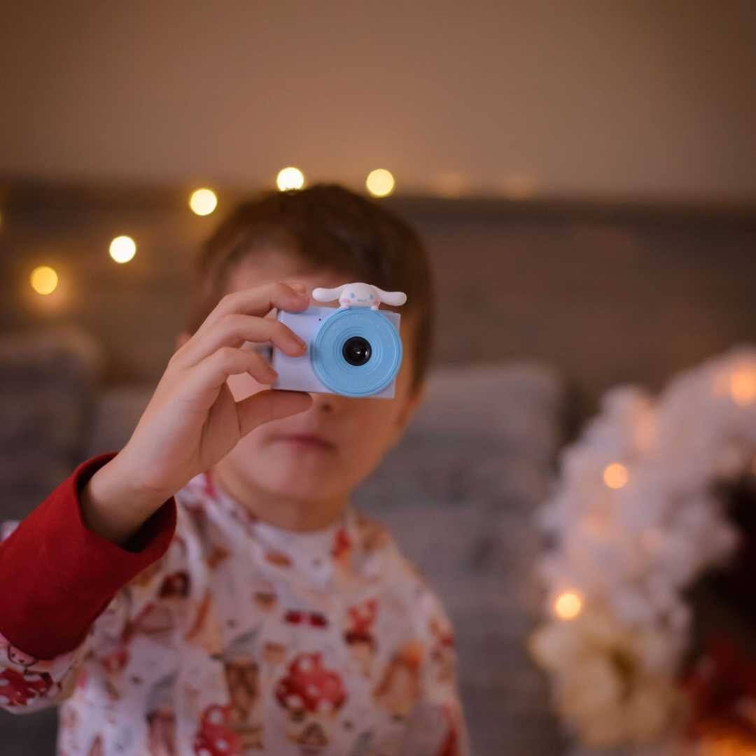 Alt View 15. Kidamento - Model A Mini Digital Camera for Children - Blue.