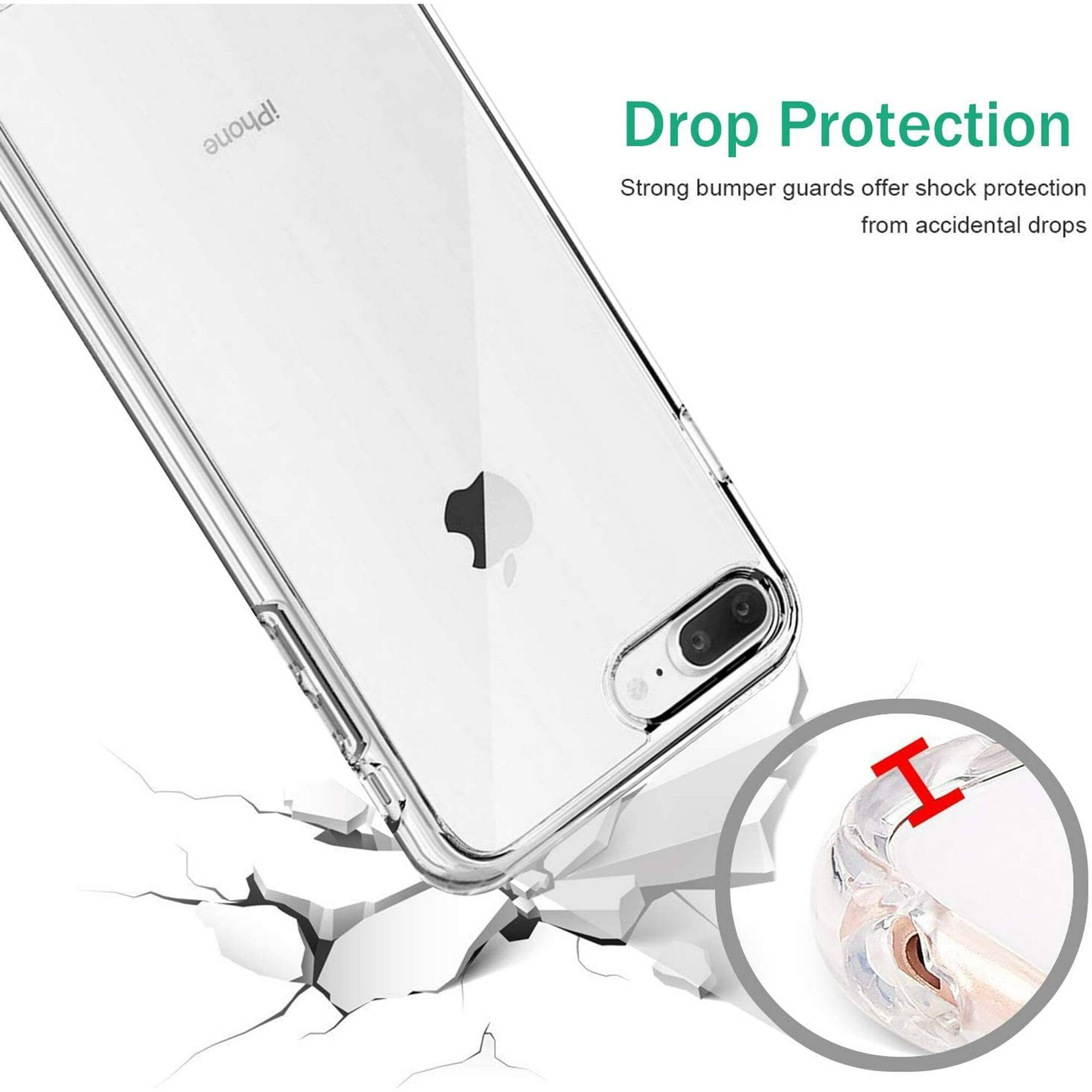 Entronix Case Compatible with iPhone 8 Plus/7 Plus [Hard Back
