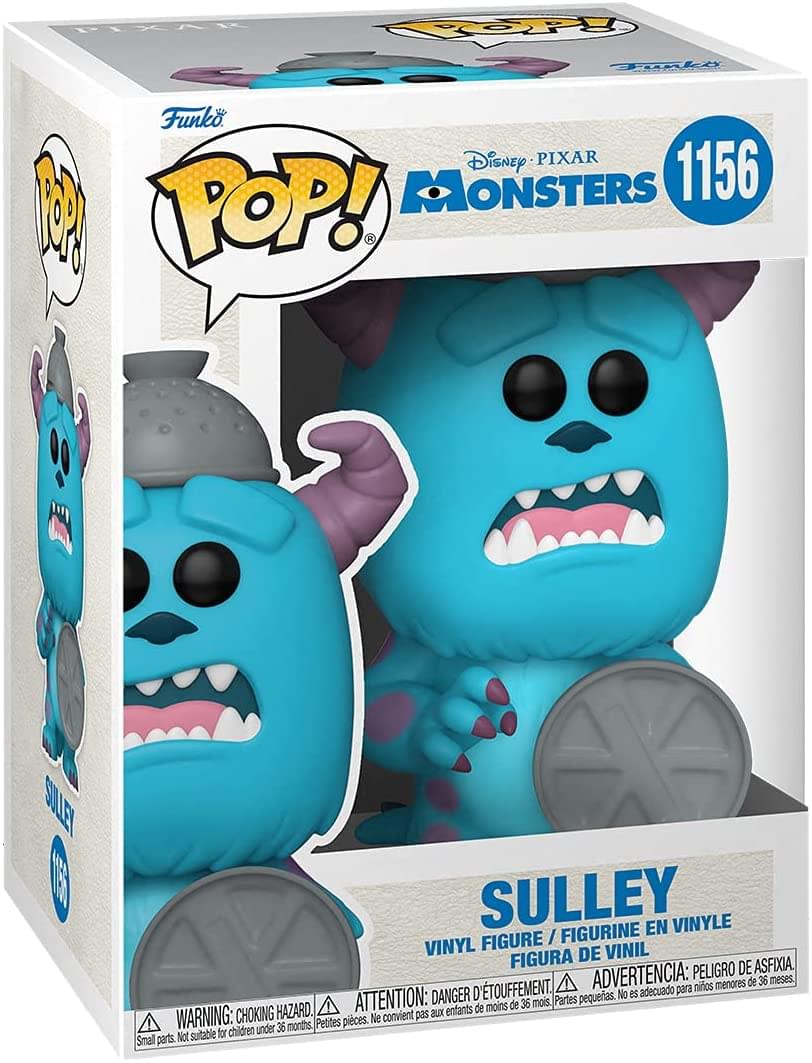 FXAR COP Tonkr Funk. Disney PIXAR MONSTERS 1156 1 POP! SULLEY VINYL FIGURE / FIGURINE EN VINYLE / FIGURINE VINYL DE VINIL FIGURA DE VINIL. ADVERTENCIA: PELIGRO DE ASFIXIA. ATTENTION: DANGER D'ÉTOUFFEMENT. WARNING: CHOKING HAZARD. Small parts. Not suitable for children under 36 months.