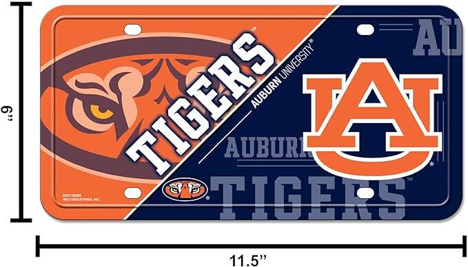 AUBURN UNIVERSITY  
TIGERS  
AUBURN UNIVERSITY  
TIGERS  
11.5"