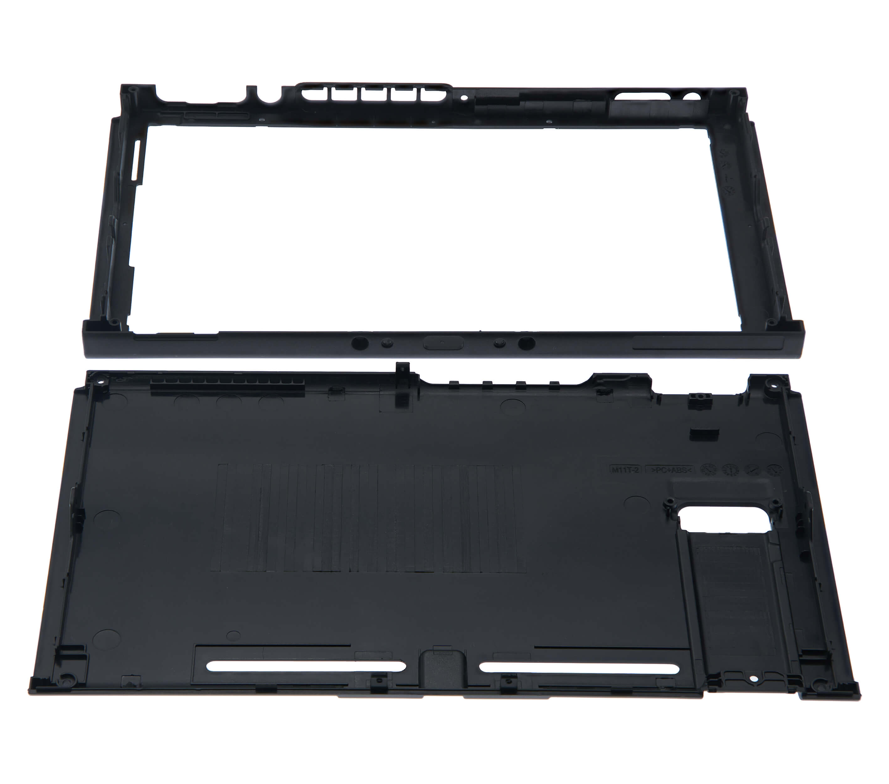 Alt View 8. MobileSentrix - Housing Shell Case Cover (Top & Bottom) Compatible For Nintendo Switch - (HAC-001(-01) Version 2) - Black.