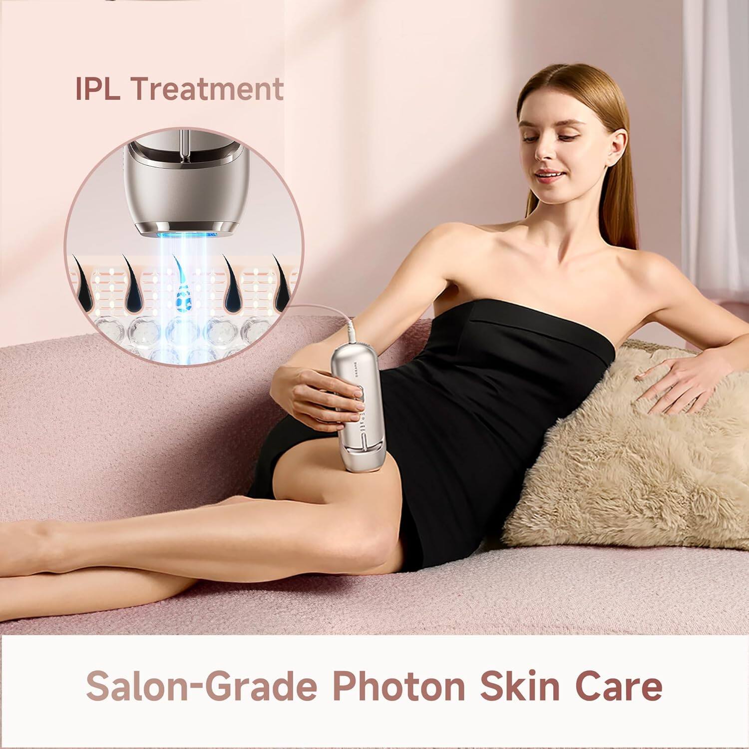 IPL Treatment  
Salon-Grade Photon Skin Care