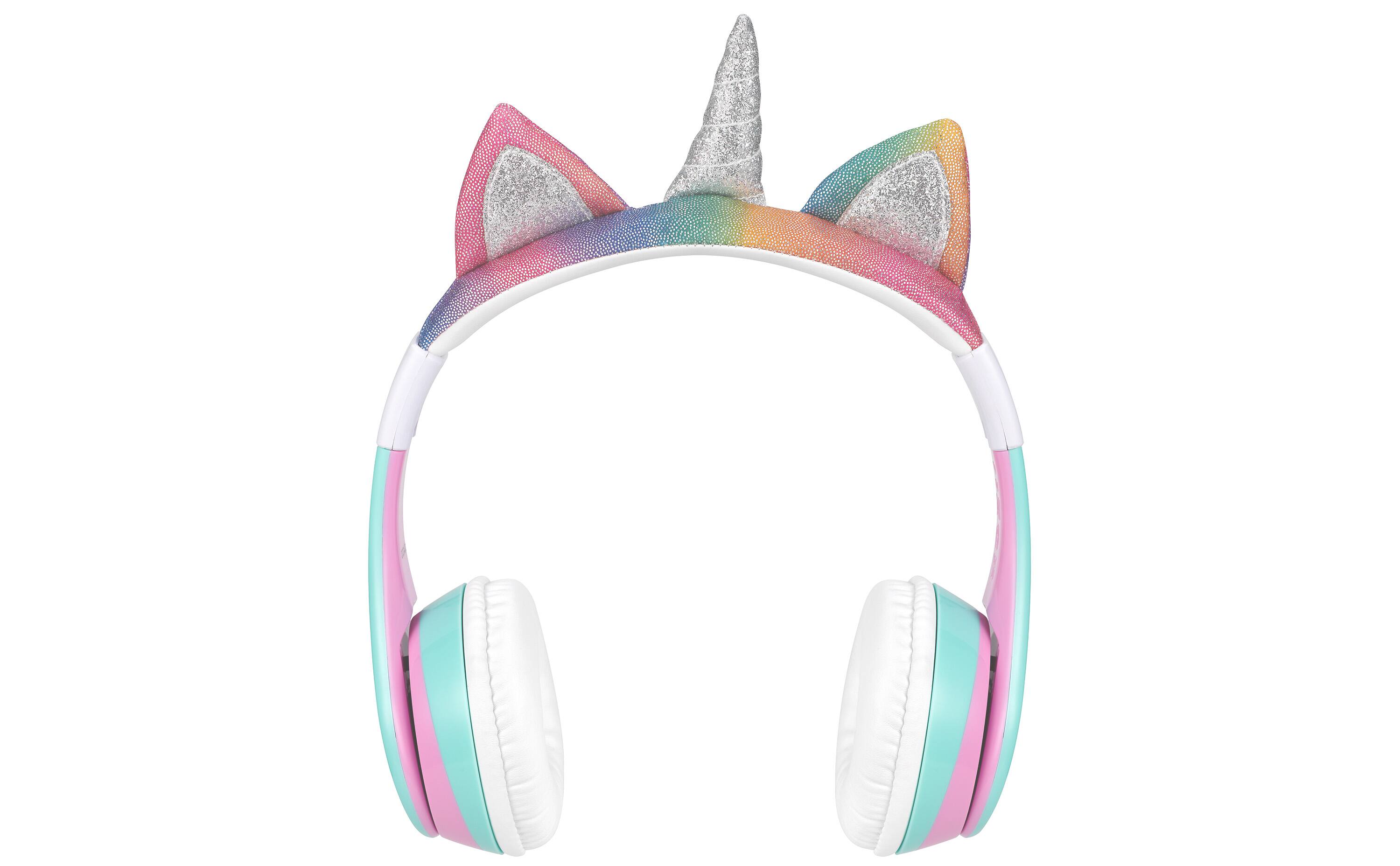 Back. eKids - eKids Unicorn Bluetooth Headphones for Kids, Wireless Headphones for School, Home, or Travel - Multicolor.