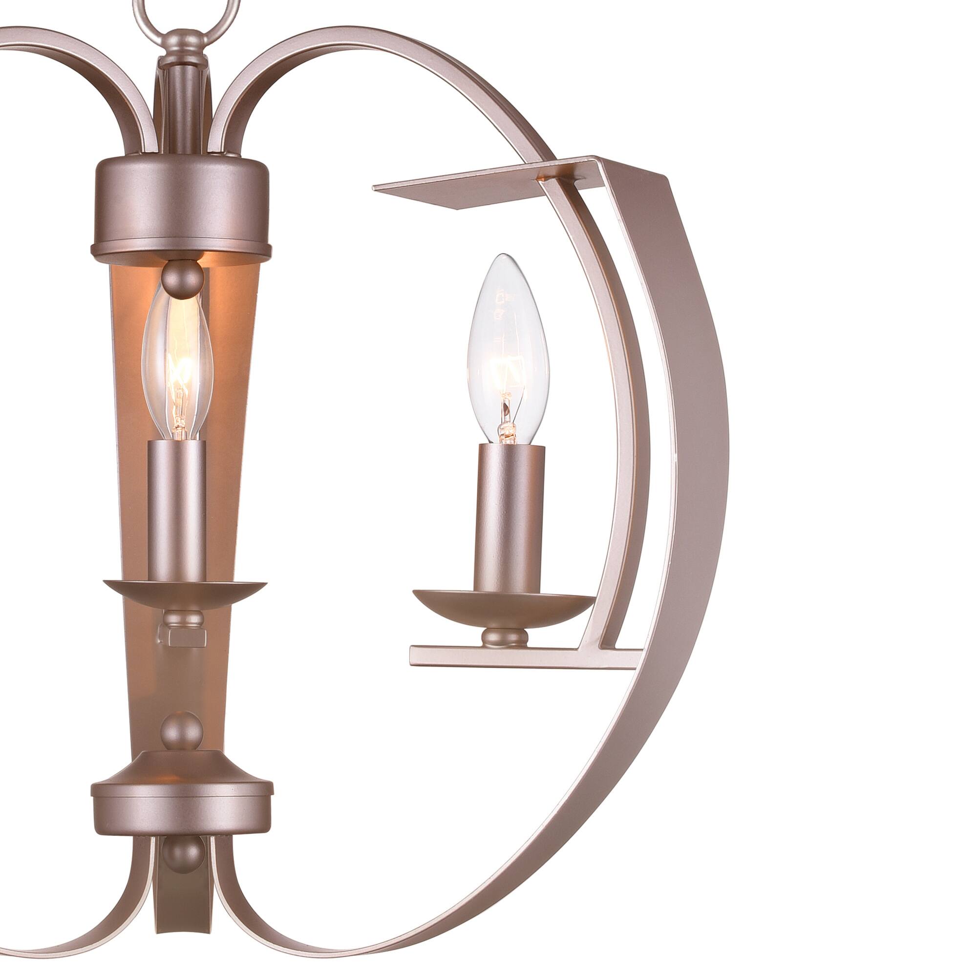Alt View 1. CWI Lighting - Verbena 3 Light Chandelier With Pewter Finish - Pewter.