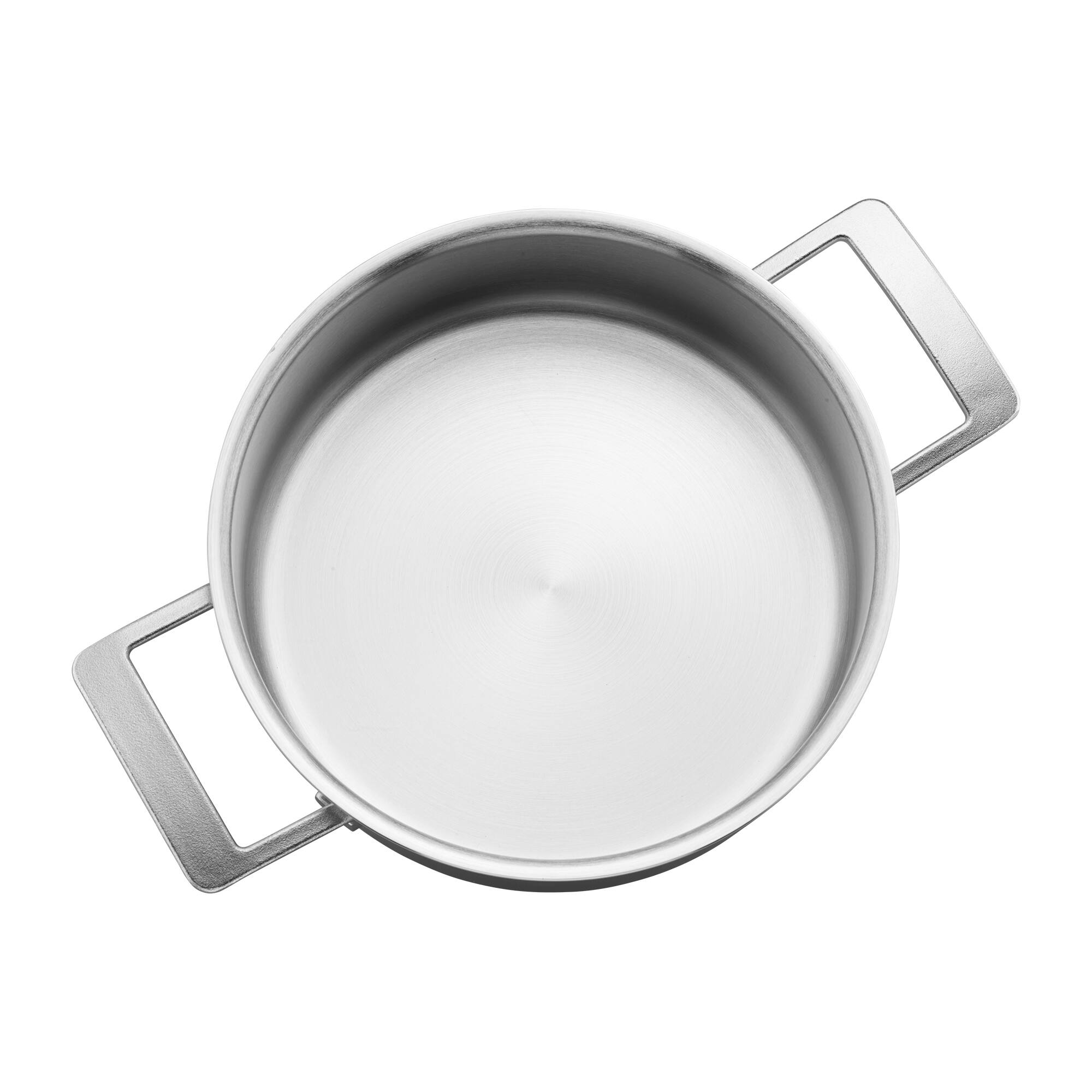 Alt View 1. Demeyere - Demeyere Industry 5-Ply 5.5-qt Stainless Steel Dutch Oven - Stainless Steel.