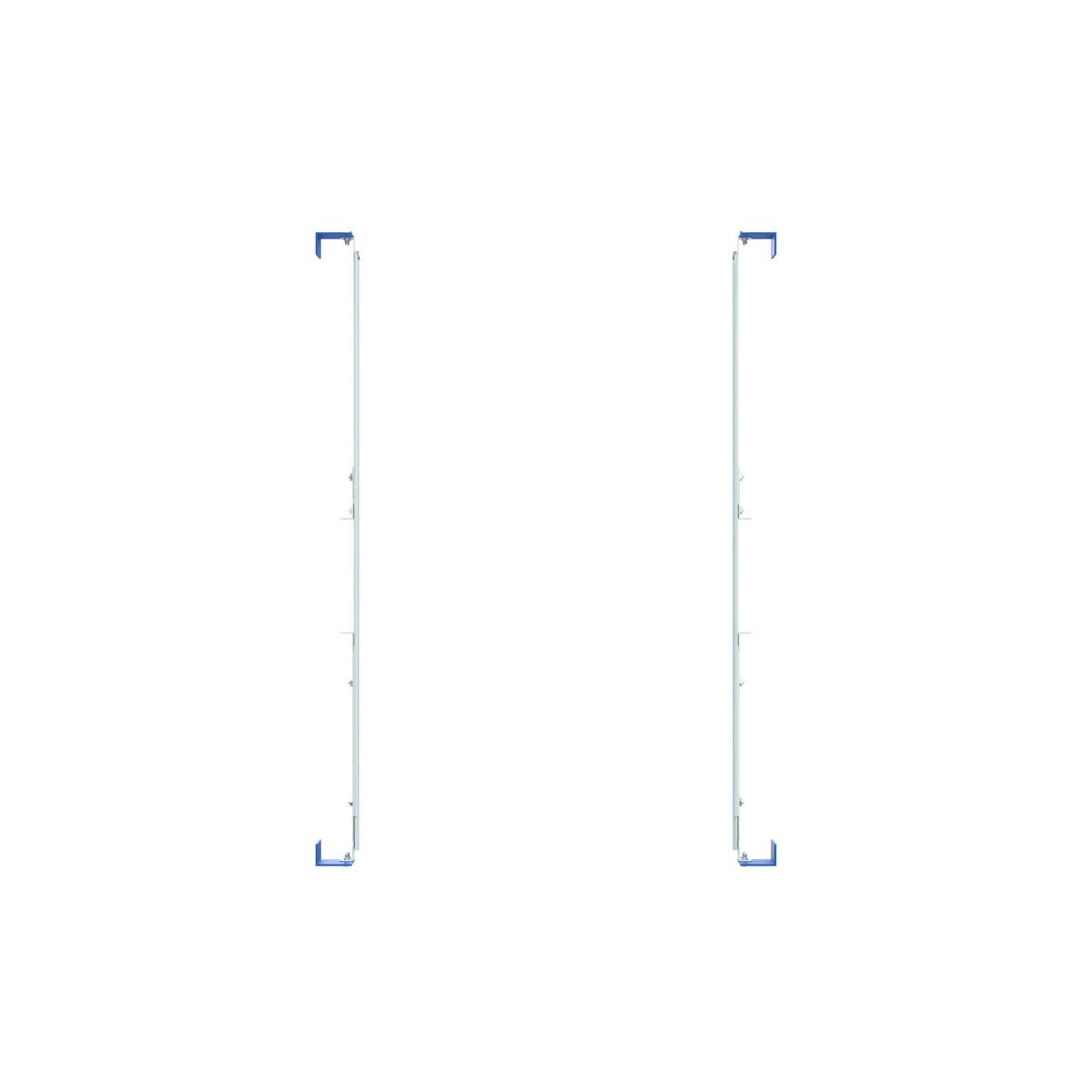 Alt View 7. RackSolutions - RackSolutions 1U Cobra 110-A Dry Slide Rail for Dell - Black.