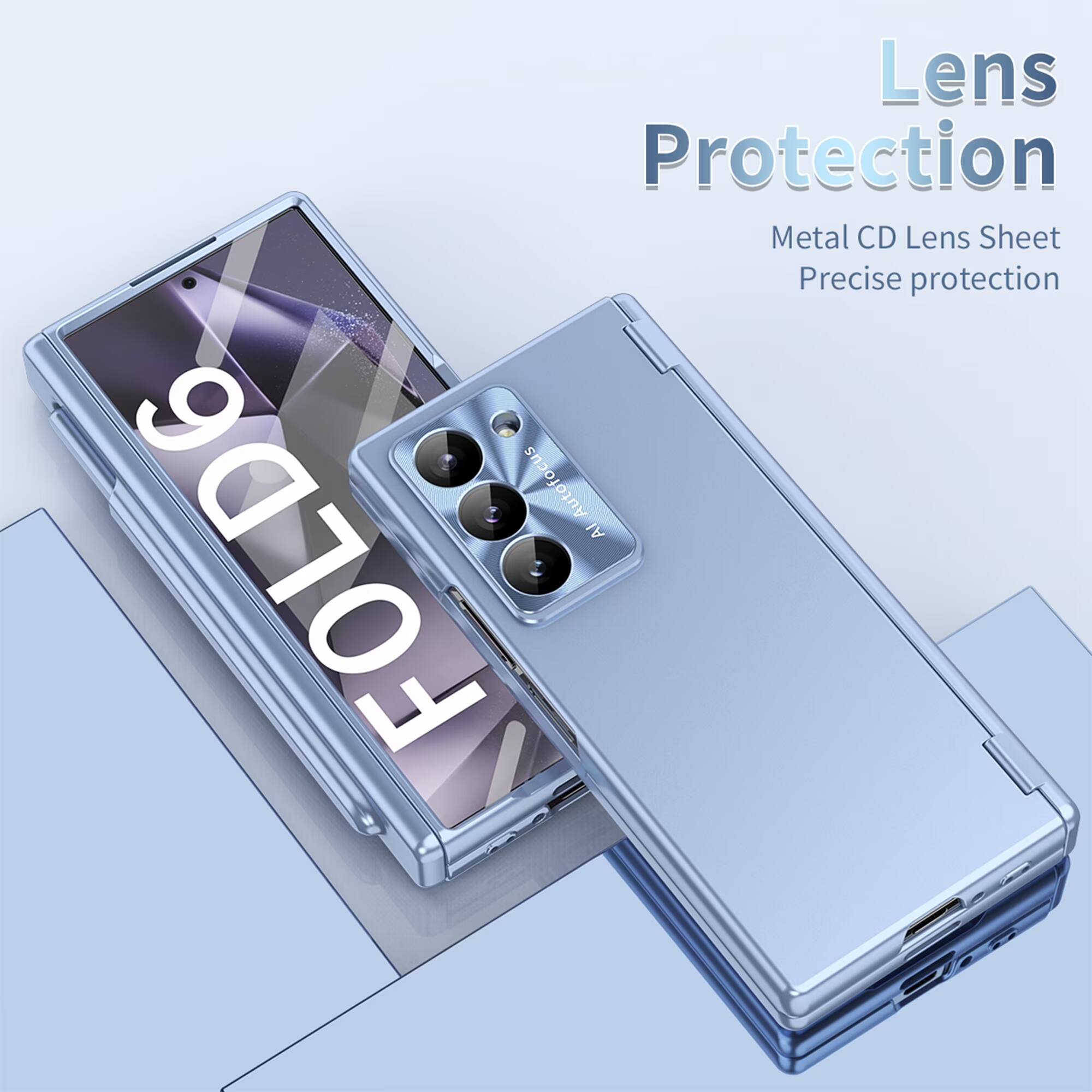 Lens Protection  
Metal CD Lens Sheet  
Precise protection  
FOLD6
