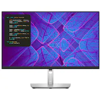 Dell - 27" LCD Monitor (DisplayPort, USB, HDMI) - Black/Silver - Front_Zoom
