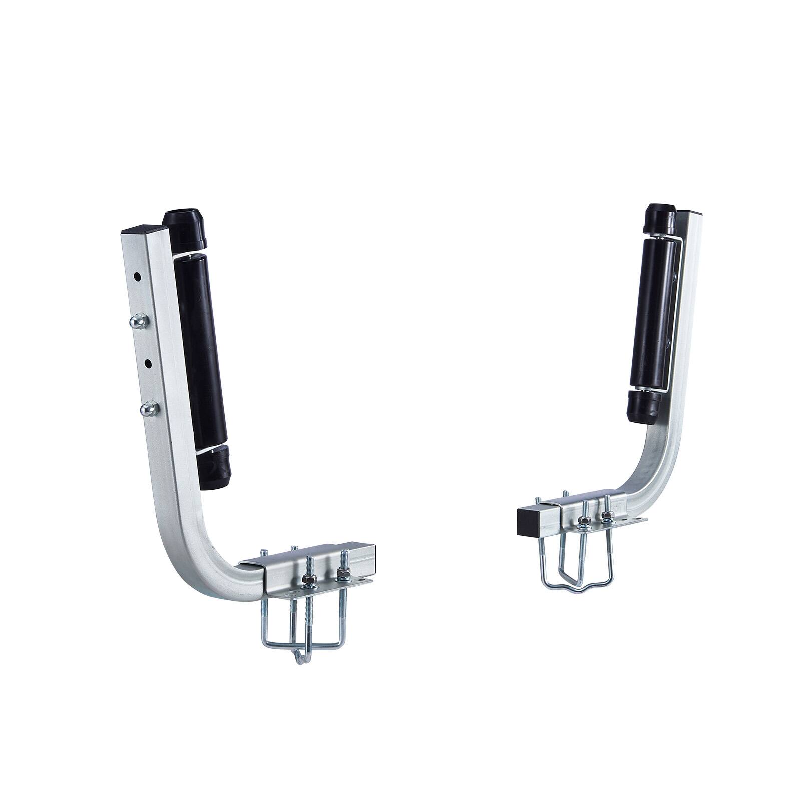 Alt View 5. VEVOR - Boat Trailer Guides, 18.5 in/20.5 in Height Adjustable Trailers Guide, 2PCS Thickened High-Duty Steel Trailer Guide-Ons - Silver.