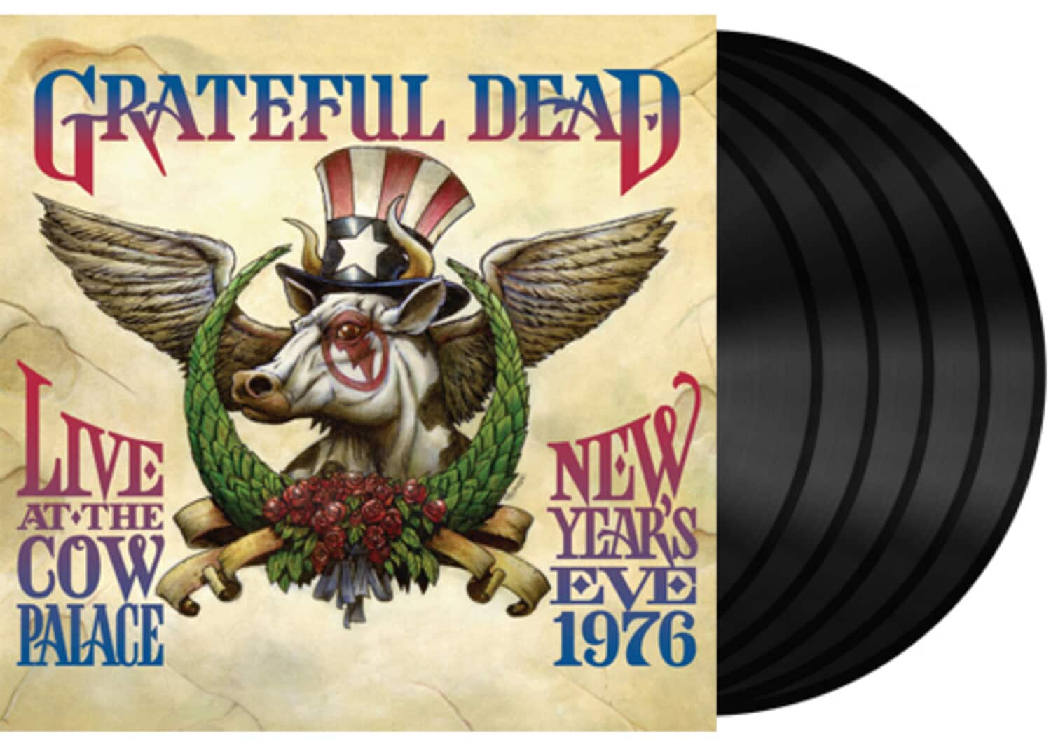 The Grateful Dead Live At The Cow Palace New Years Eve 1976 VINYL