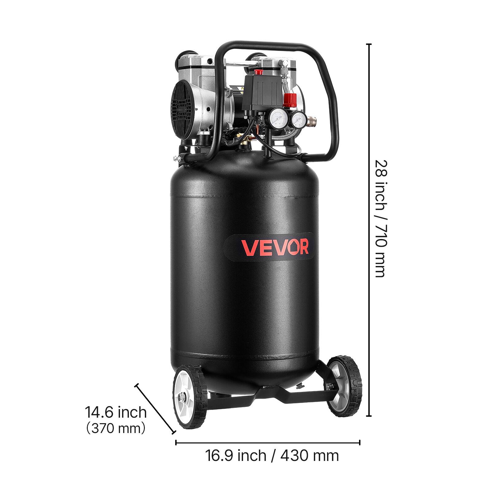 VEVOR

28 inch / 710 mm

14.6 inch (370 mm)

16.9 inch / 430 mm