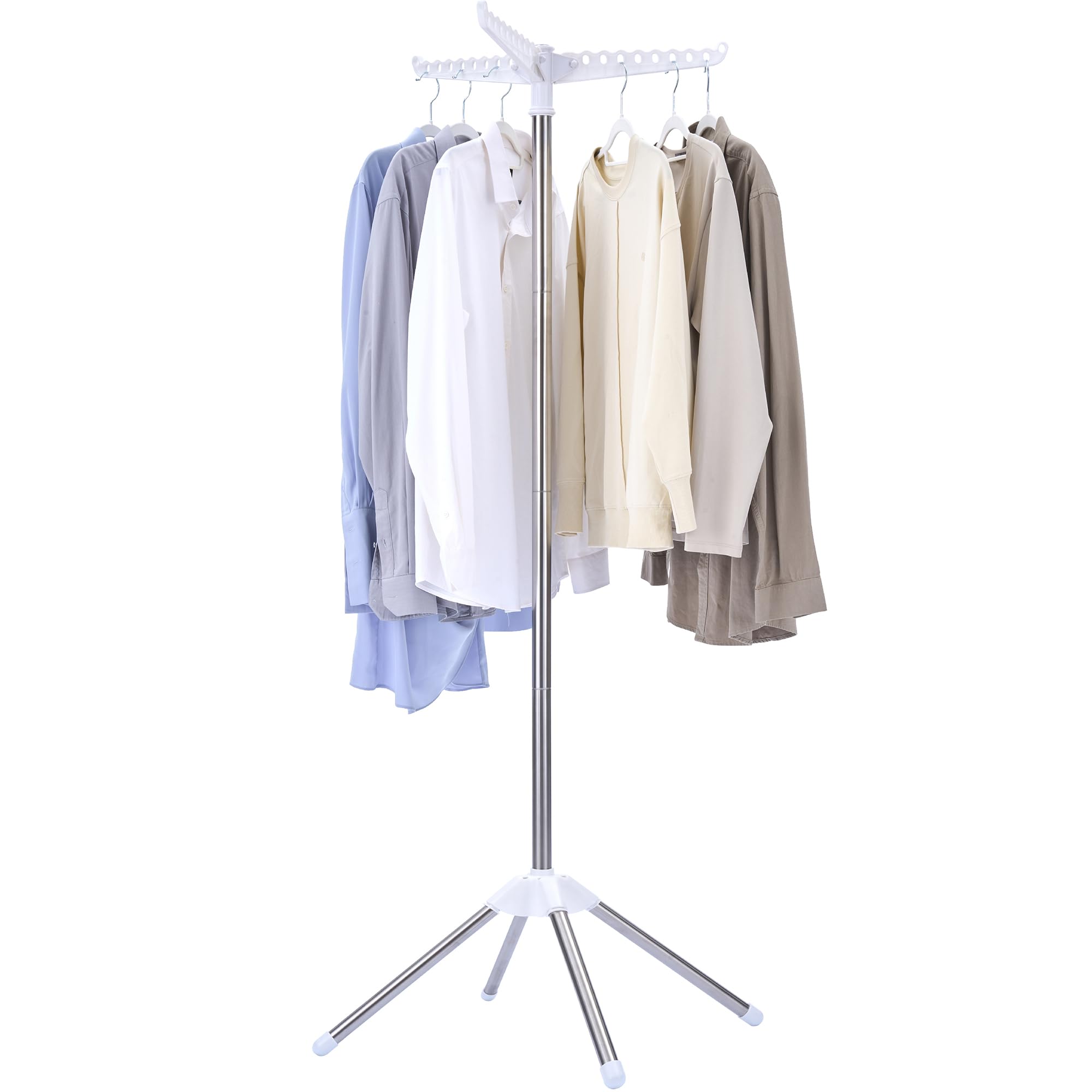 White + Silver 1-Tier