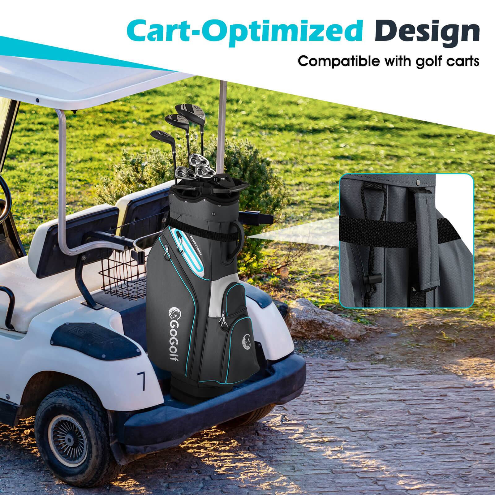 Cart-Optimized Design  
Compatible with golf carts