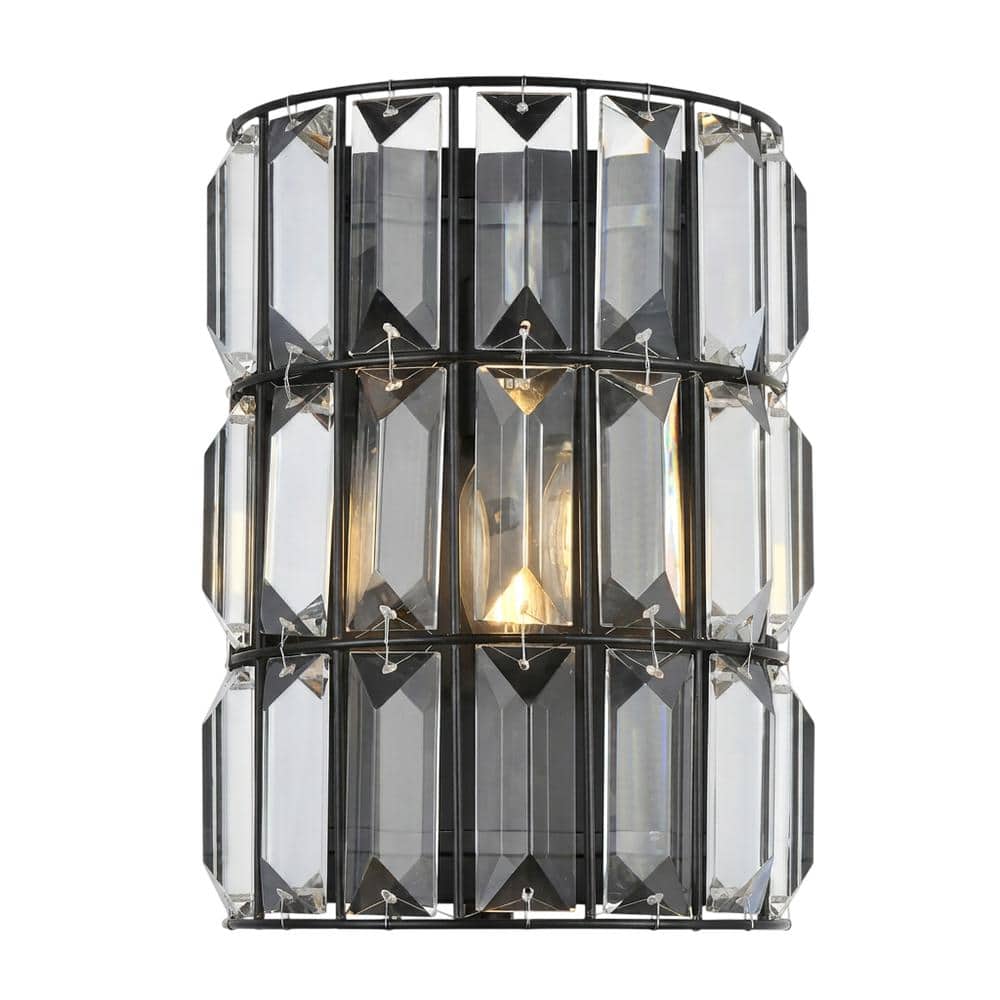 Living District - Blair Collection Wall Sconce D4.8 H9.8 Lt:1 Oil rubbed bronze Finish - Oil-Rubbed Bronze