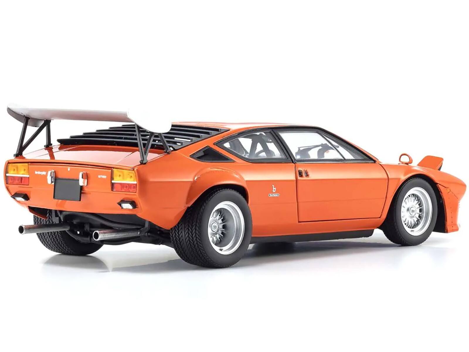 Alt View 1. Kyosho - Lamborghini Urraco Rally Orange 1/18 Diecast Model Car by Kyosho - Orange.